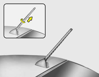 Your car uses the micro antenna to receive AM, FM and Satellite Radio broadcast