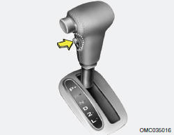 When the overdrive switch is turned on, the transaxle will automatically upshift