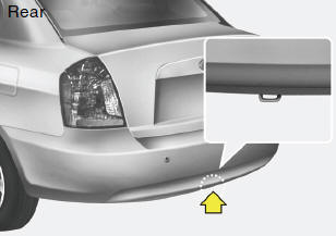 For emergency towing when no commercial tow vehicle is available, attach a tow