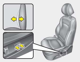 Lumbar support (for drivers seat) (if equipped)