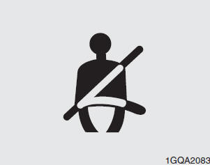 Seat belt warning (for drivers seat)