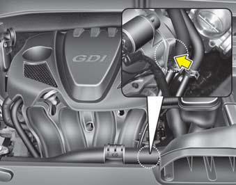 The engine number is stamped on the engine block as shown in the drawing.