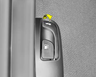 To open the trunk lid without using the key, pull up the lid release lever. To