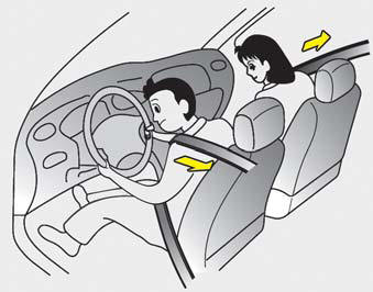 Your vehicle is equipped with driver's and front passenger's pre-tensioner seat
