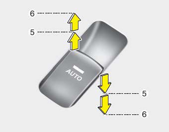 Auto up/down window (if equipped)