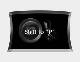 Shift to "P"